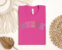 Embroidered Nurse Sweatshirt, Embroidered Nursing Shirt, Embroidered Registered Nurse Shirt, Nursing Hoodie, Nursing School Shirt, Nursing