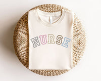Embroidered Nurse Sweatshirt, Embroidered Nursing Shirt, Embroidered Registered Nurse Shirt, Nursing Hoodie, Nursing School Shirt, Nursing
