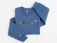 Embroidered Golf Sweatshirt, Golf Girl Sweatshirt, Golf Crewneck, Cute Golfing Shirt, Golf Hoodie, Preppy Golf Shirt, Golf Embroidery Design