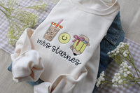 Teacher Icon Sweatshirt -- Embroidered, Teacher Gift, Teacher Pullover Sweatshirt